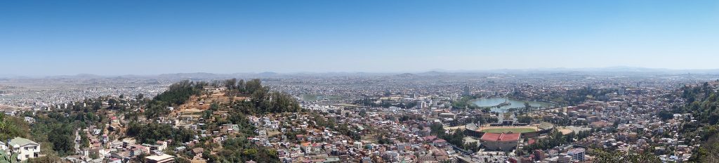 City view of Antananarivo